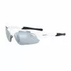 Rogelli Raptor – Cykelbrille – TR-90 – Smoke Linser – Hvid