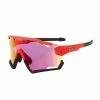 Rogelli Switch – Cykelbrille – TR-90 – 3 Sæt Linser – Rød/Sort