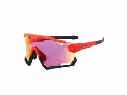 Rogelli Switch – Cykelbrille – TR-90 – 3 Sæt Linser – Rød/Sort