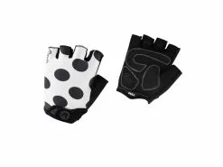 Rogelli Sprinkle – Cykelhandske – Dame- Gel Pude – Hvid/Sort – Str. XL