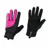 Rogelli Storm – Cykelhandsker Dame – Vinter – Sort/Pink – Str. L -Abus Salgsbutik 010656 A default