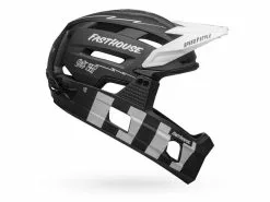 Bell Helmets Bell Super Air R Spherical – Cykelhjelm MTB – Str. 58-62 Cm – Sort Hvid