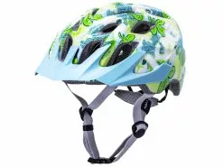 Kali Chakra Youth – Cykelhjelm – Flora/Gloss Blue – Str. 52-57 Cm