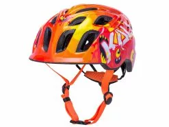 Kali Chakra Child – Børnehjelm – Monsters/Orange – Str. 44-50 Cm