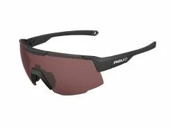 AGU Grit HD – Sports- Og Cykelbrille – Mat Sort – 3 Sæt Linser
