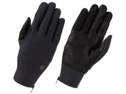 AGU Neopren Letvægts Cykelhandske -Med Lynlås – Sort – Str. XL