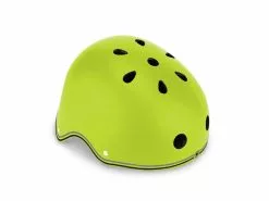 Globber Primo – Cykelhjelm Med Lys – 48-53cm – Grøn