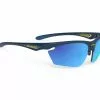 Rudy Project Stratofly – Løbe- Og Cykelbrille – Multilaser Blue Linser – Mat Blå