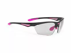 Rudy Project Stratofly – Løbe- Og Cykelbrille – Fotokromiske Linser – Sort Gloss