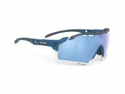 Rudy Project Cutline – Løbe- Og Cykelbrille – Multilazer Ice Linser – Pacific Blå Mat