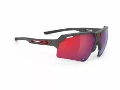 Rudy Project Deltabeat – Solbrille – Mulrilaser Rød Linse – Mat Charcoal