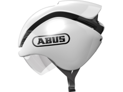 Abus GameChanger TRI – Cykelhjelm – Shiny White – Str. S