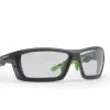 Demon Occhiali Demon Record DCHROM – Løbe- Og Cykelbrille Med Fotokromiske Linser – Sort/grøn