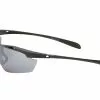 On Gear Ongear Finestre – Cykelbrille Med PC Smoke Flash Mirror Linse – Mat Sort