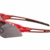 On Gear Ongear Veleta – Cykelbrille Med PC Smoke Linse – Mat Rød