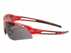 On Gear Ongear Veleta – Cykelbrille Med PC Smoke Linse – Mat Rød