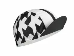 Assos Equipe RS Cap – Cykelkasket – Sort/hvid