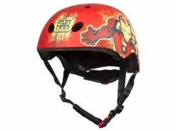 Seven – Avengers Iron Man – Cykelhjelm – Rød – Str. 54-58 Cm