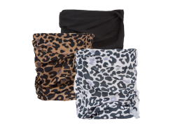 OXC – Halsedisse – 3 Stk. Pakke – Polyester – One Size – Leopard