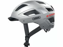 Abus Hyban 2.0 LED – Cykelhjelm – Signal Silver – Str. L